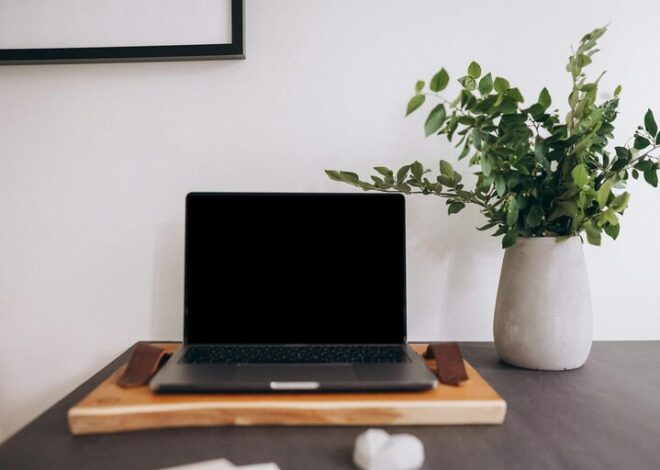 Tips for Organising Your Home Office to Boost Productivity